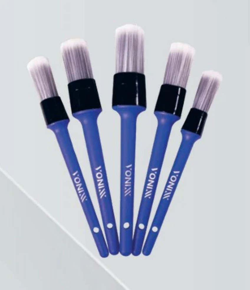 KIT DE PINCELES PARA DETALLADO AUTOMOTRIZ INTERNO