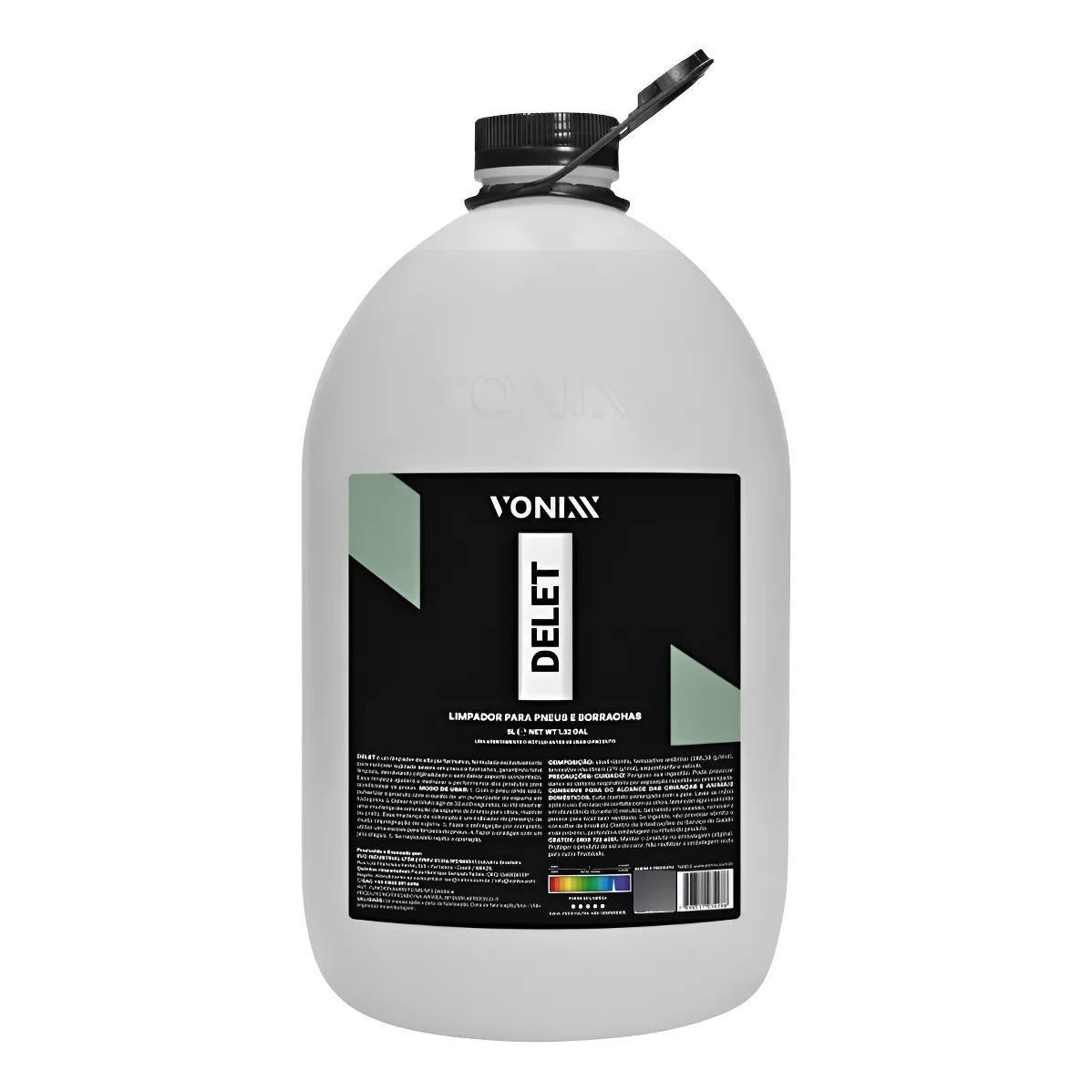Delet, Limpiador De Neumáticos, Tapetes Y Gomas, 5 Lts
