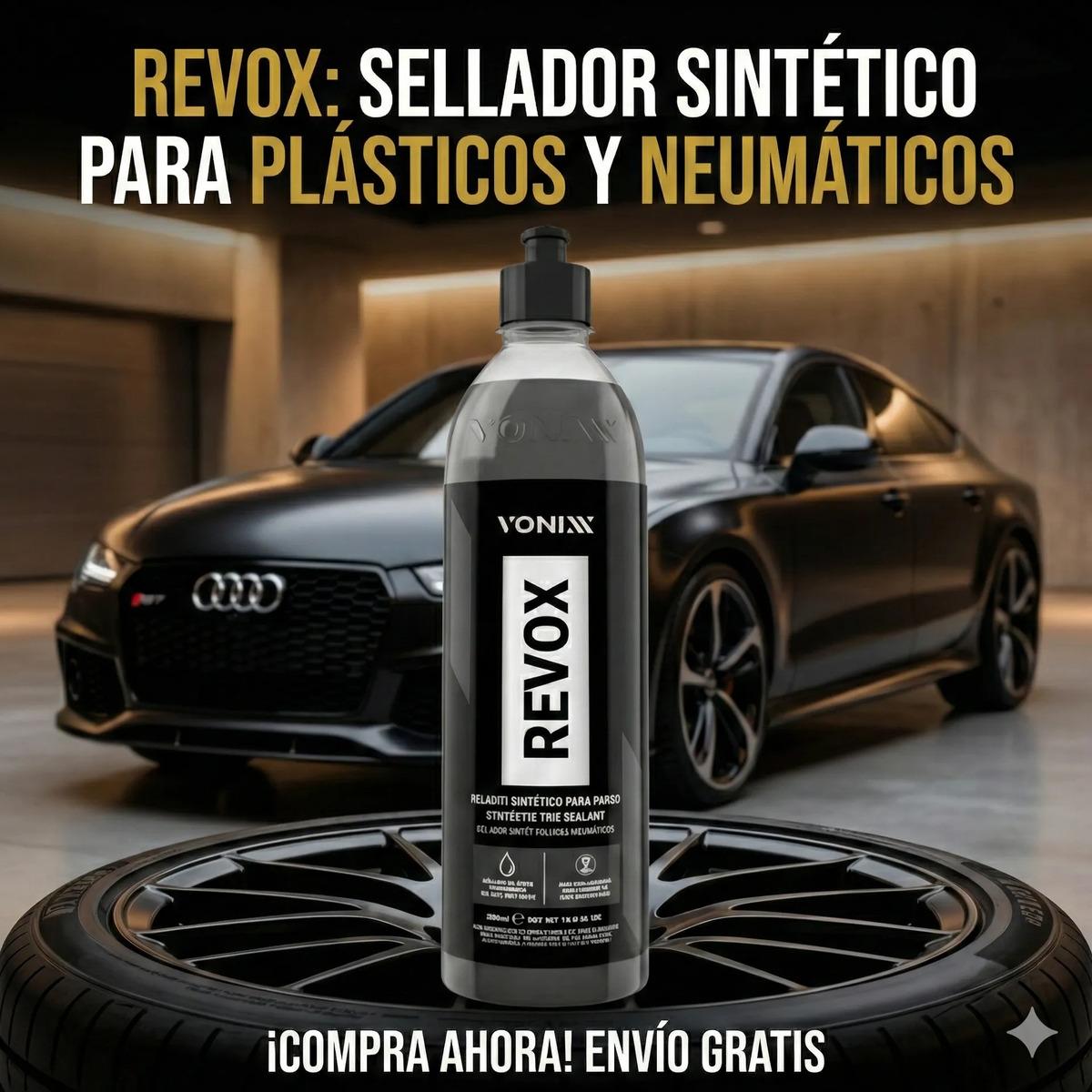Revox Abrillantador Sellador Sintético Neumáticos