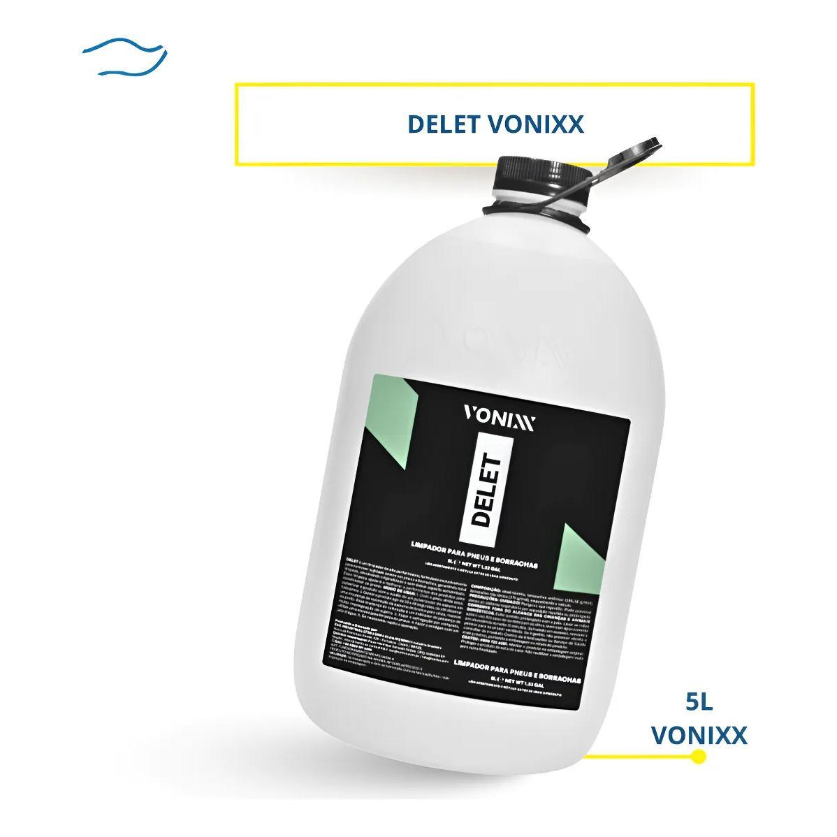 Delet, Limpiador De Neumáticos, Tapetes Y Gomas, 5 Lts