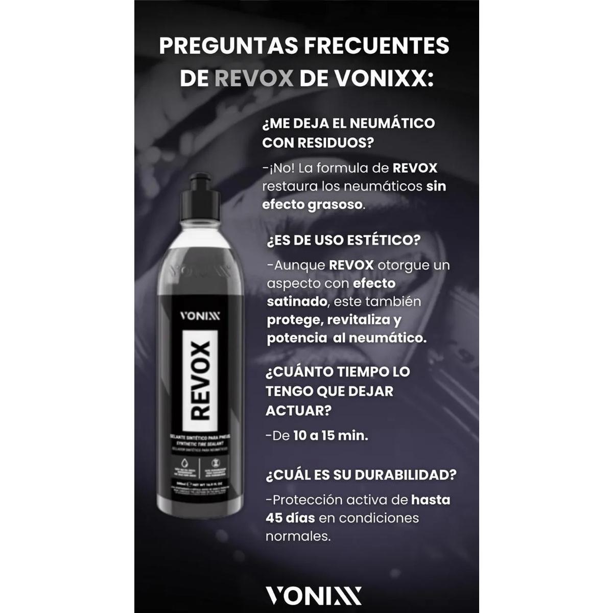 Revox Abrillantador Sellador Sintético Neumáticos