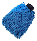 Guante De Lavado De Microfibra Azul Doble Acción Elimina Insectos