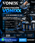 CAPACITACIÓN OFICIAL VONIXX JUEVES 12 DE NOVIEMBRE MÉRIDA YUCATÁN