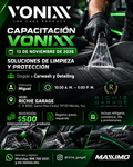 CAPACITACIÓN OFICIAL VONIXX VIERNES 13 DE NOVIEMBRE MÉRIDA YUCATÁN