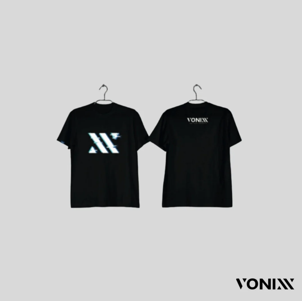 Playera Tipo XX Negra XL