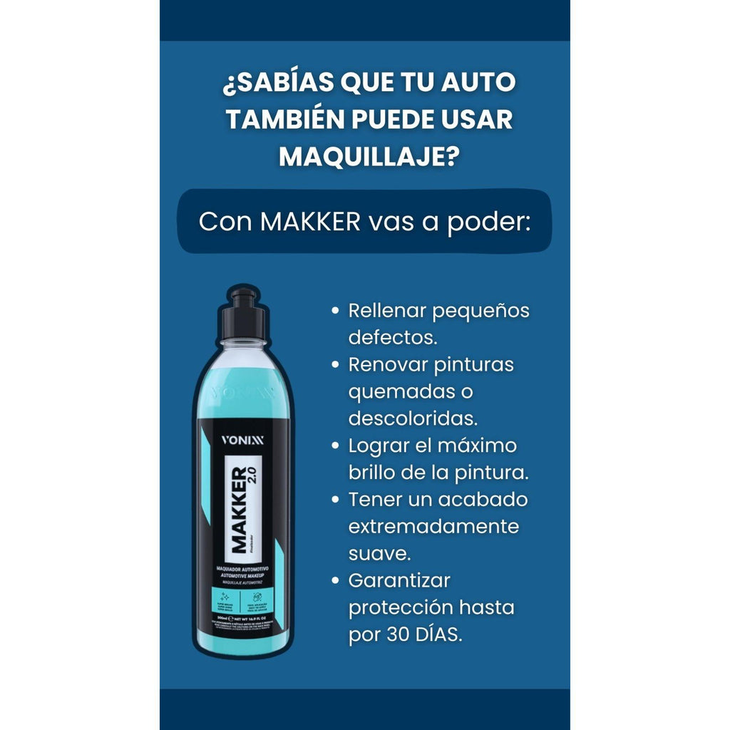 Makker devuélvele el brillo a tu auto si tu pintura está quemada