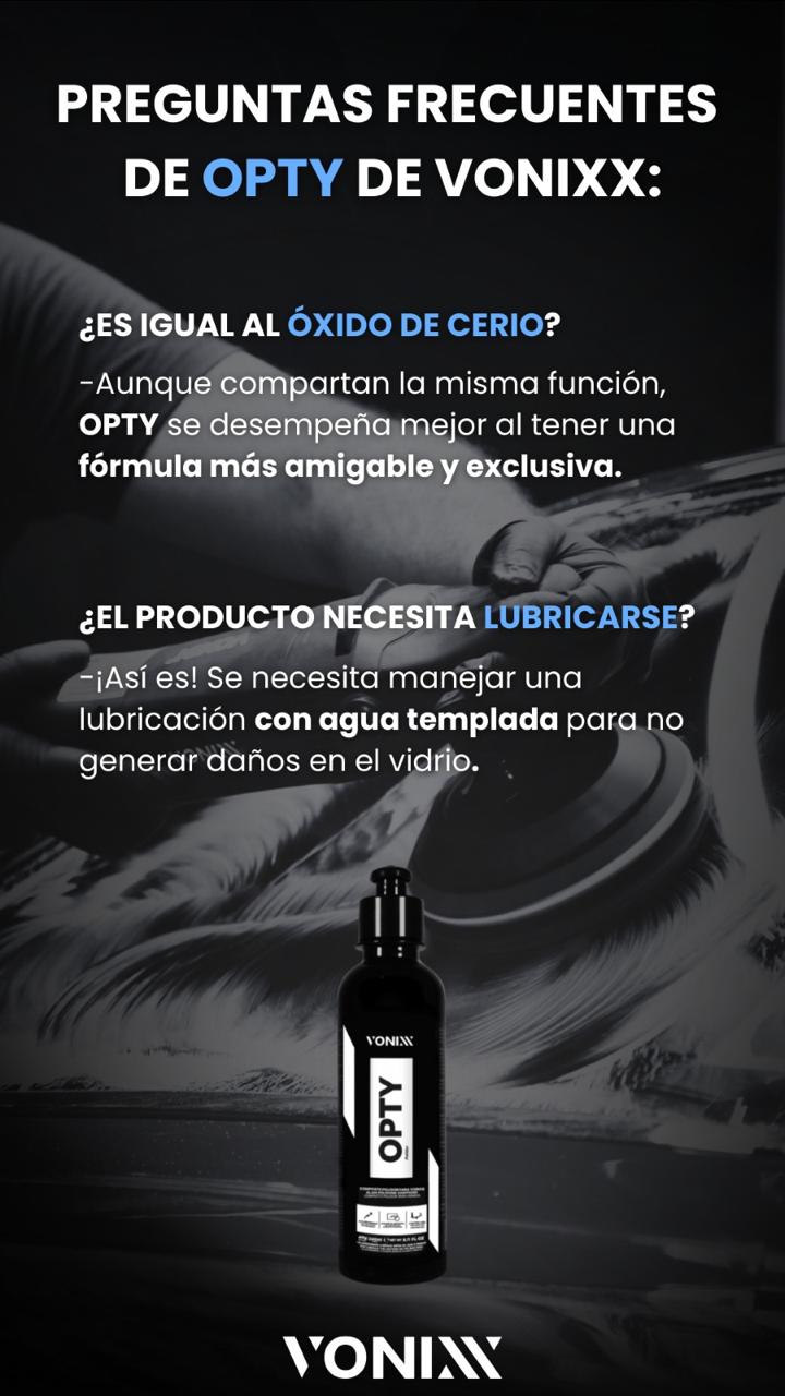 OPTY Pulimento para cristales 240 ML